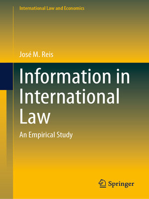 cover image of Information in International Law